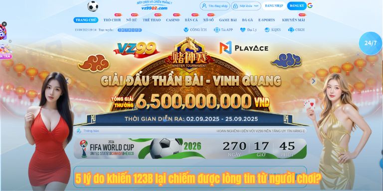 123B 75 5 lý do khiến 123B lại chiếm được lòng tin từ người chơi?