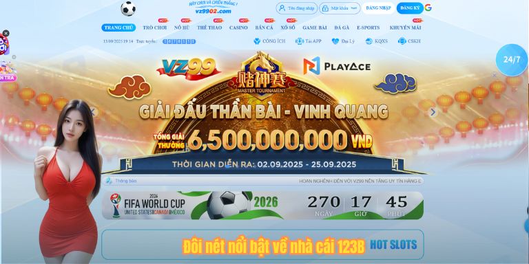 123B 74 Đôi nét nổi bật về nhà cái 123B